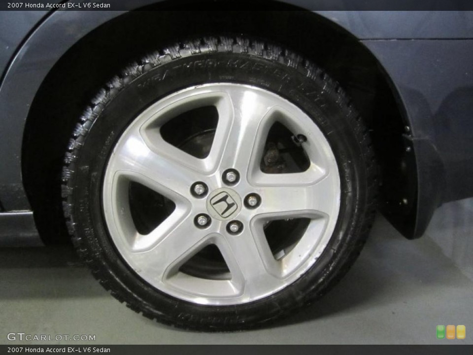 2007 Honda Accord EX-L V6 Sedan Wheel and Tire Photo #47692647
