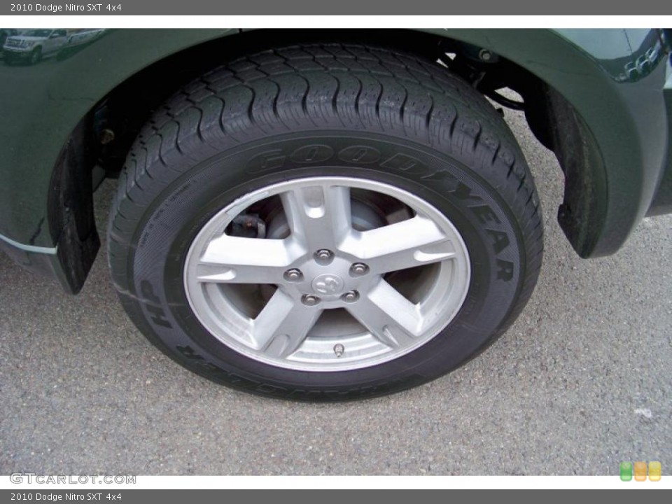 2010 Dodge Nitro SXT 4x4 Wheel and Tire Photo #47692956