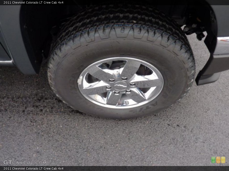 2011 Chevrolet Colorado Custom Wheel and Tire Photo #47693397