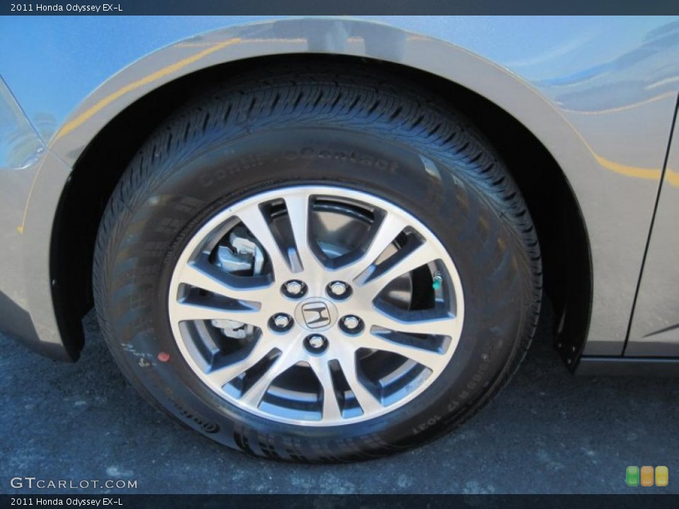 2011 Honda Odyssey EX-L Wheel and Tire Photo #47696409