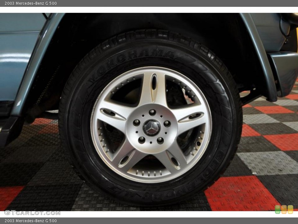 2003 Mercedes-Benz G 500 Wheel and Tire Photo #47701191