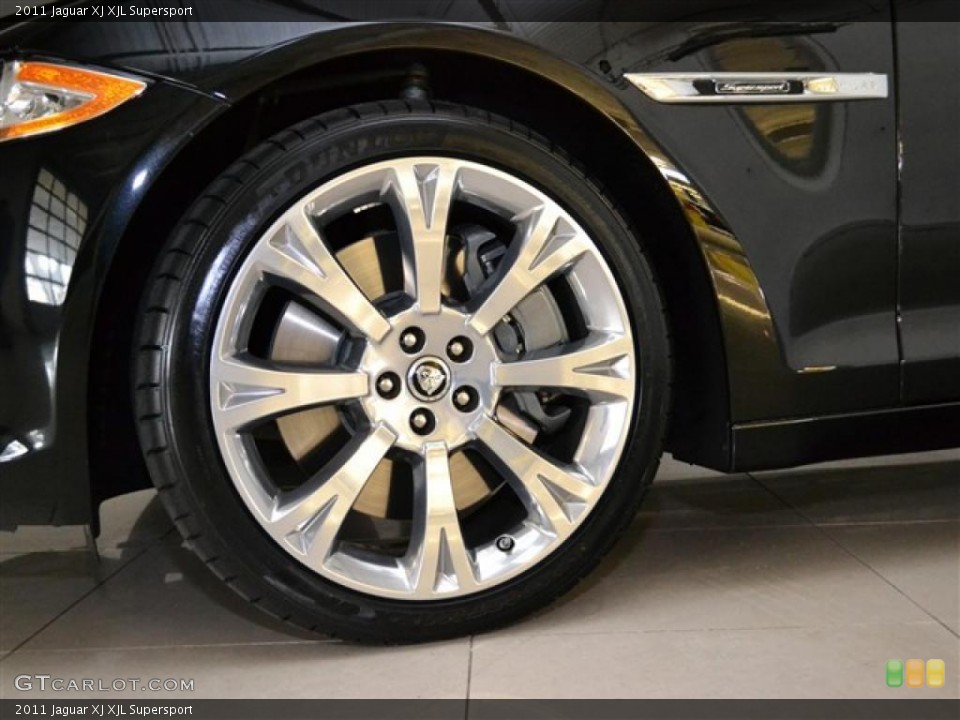 2011 Jaguar XJ XJL Supersport Wheel and Tire Photo #47703425