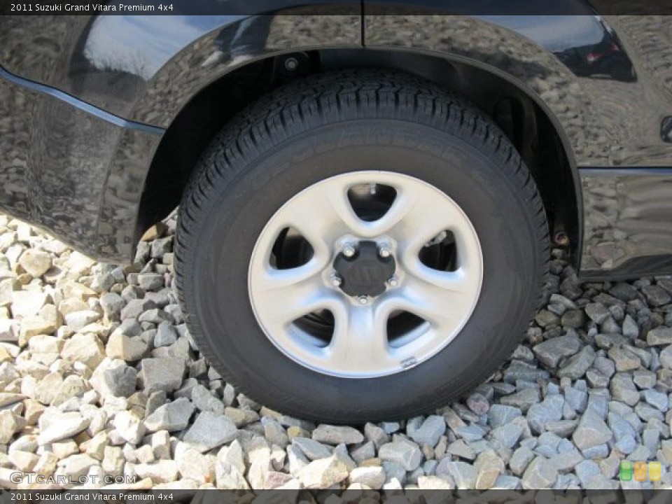 2011 Suzuki Grand Vitara Premium 4x4 Wheel and Tire Photo #47712009