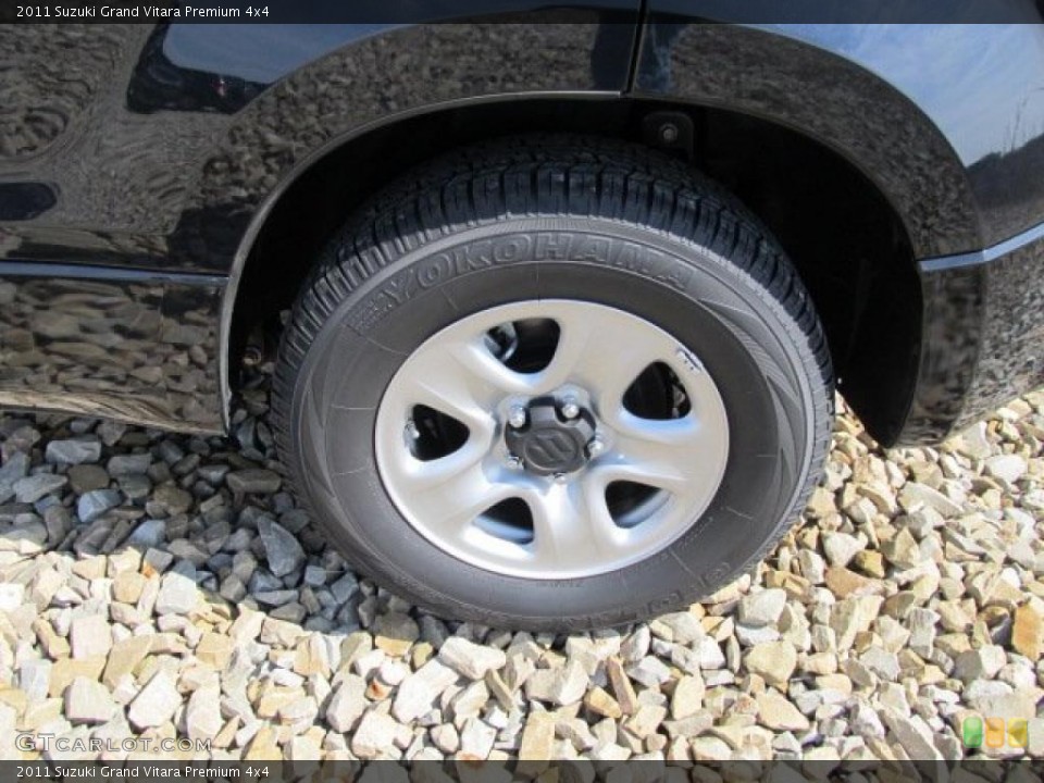 2011 Suzuki Grand Vitara Premium 4x4 Wheel and Tire Photo #47712915