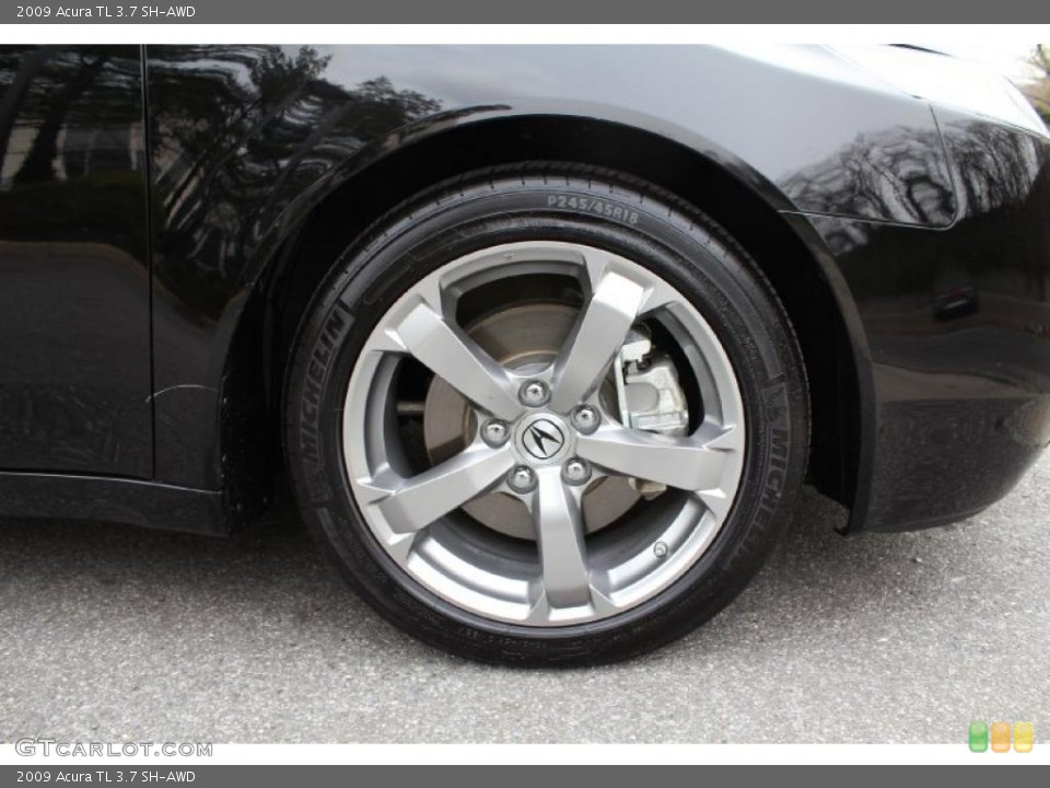 2009 Acura TL 3.7 SH-AWD Wheel and Tire Photo #47716098