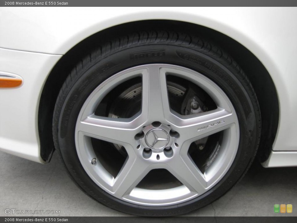 2008 Mercedes-Benz E 550 Sedan Wheel and Tire Photo #47719541