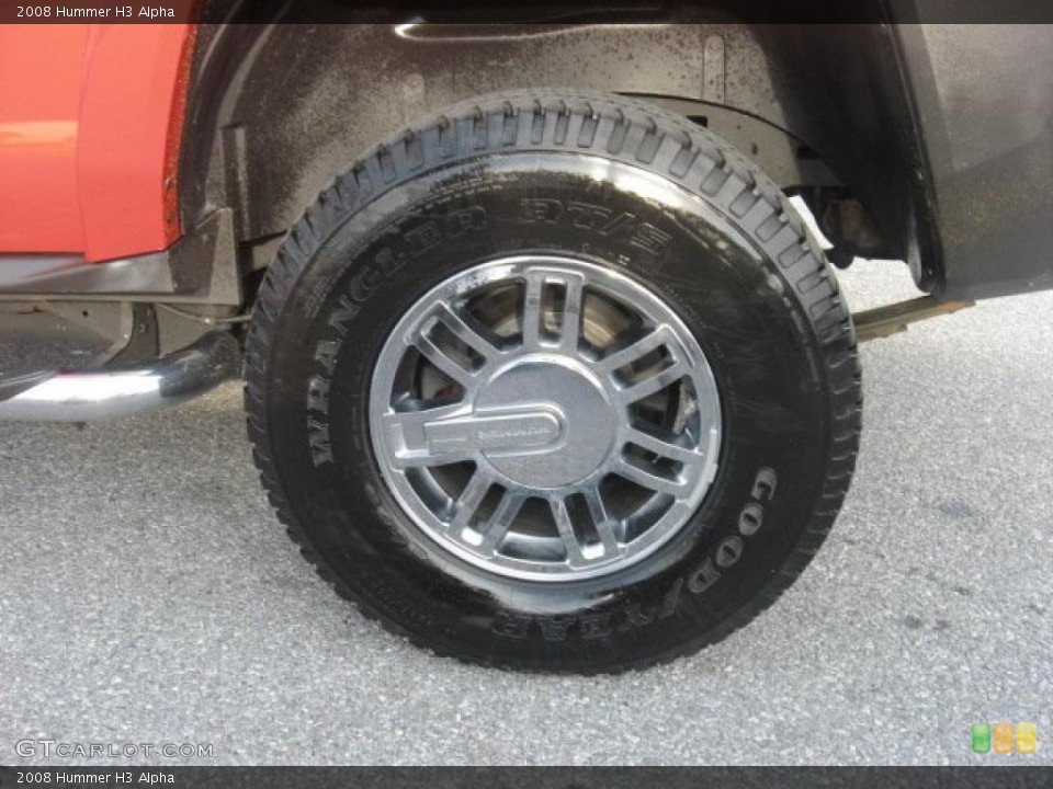 2008 Hummer H3 Alpha Wheel and Tire Photo #47724794