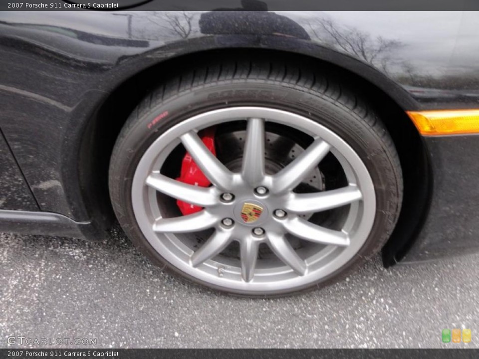 2007 Porsche 911 Carrera S Cabriolet Wheel and Tire Photo #47728920