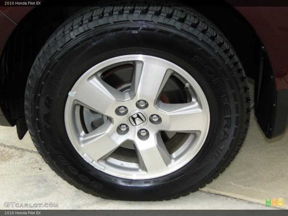 2010 Honda Pilot EX Wheel and Tire Photo #47730804