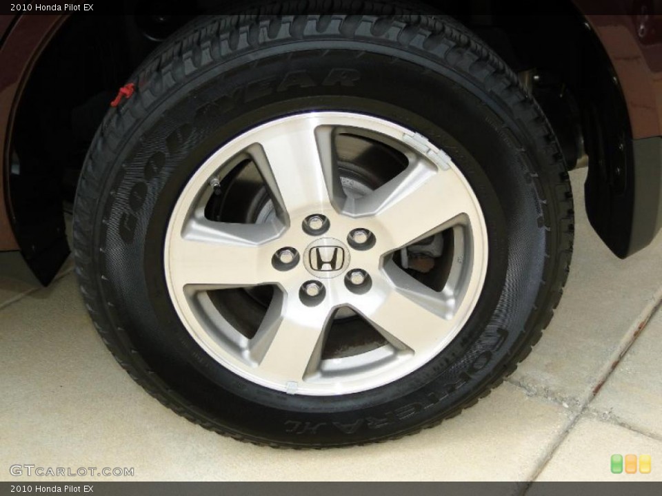 2010 Honda Pilot EX Wheel and Tire Photo #47730813