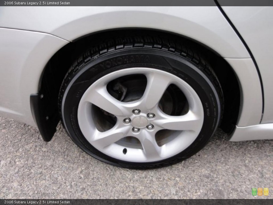 2006 Subaru Legacy 2.5i Limited Sedan Wheel and Tire Photo #47734120