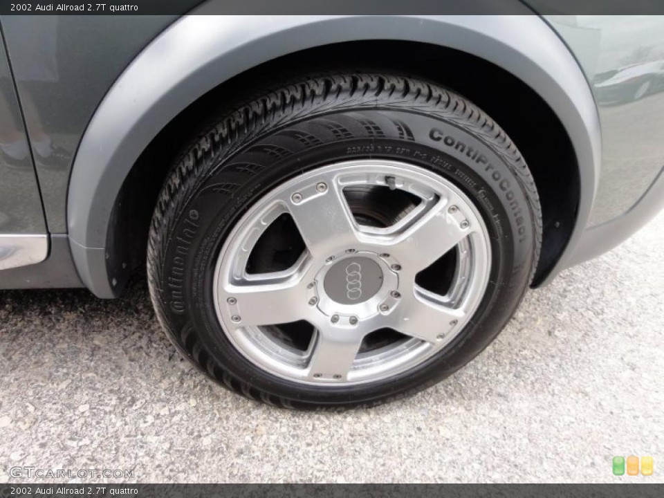 2002 Audi Allroad 2.7T quattro Wheel and Tire Photo #47738746
