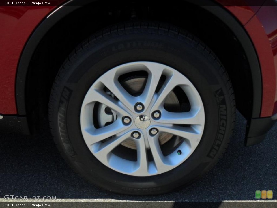 2011 Dodge Durango Crew Wheel and Tire Photo #47739079