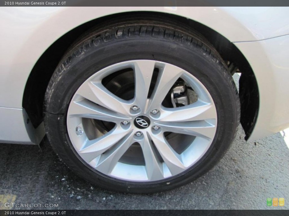 2010 Hyundai Genesis Coupe 2.0T Wheel and Tire Photo #47742115