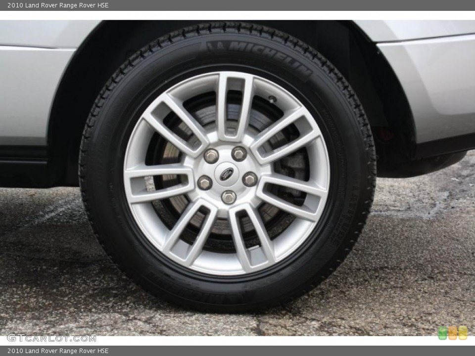 2010 Land Rover Range Rover HSE Wheel and Tire Photo #47743972