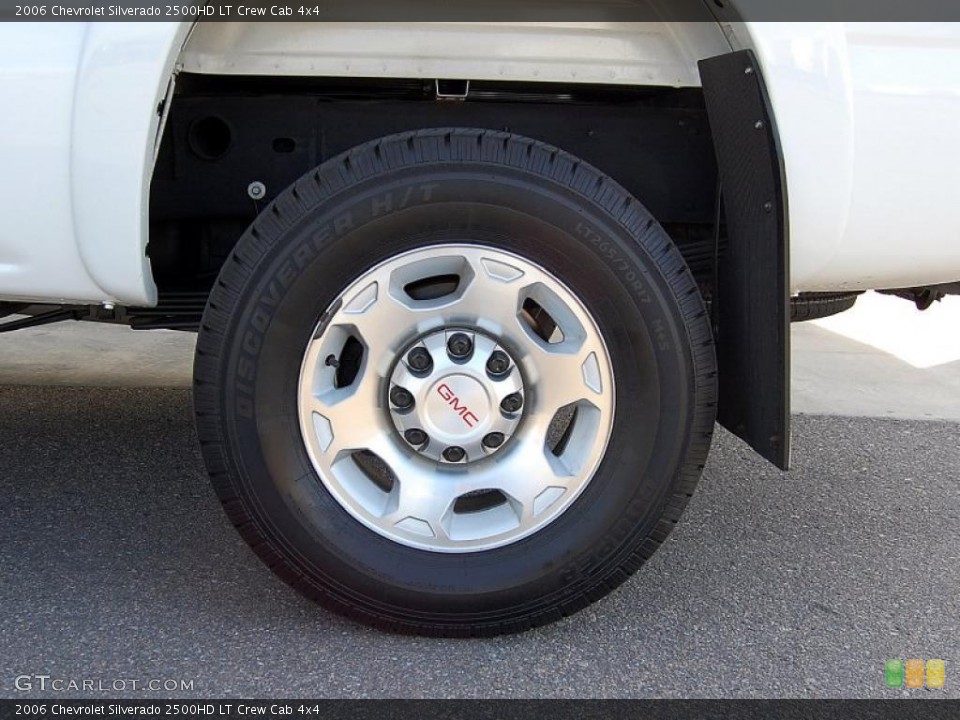 2006 Chevrolet Silverado 2500HD LT Crew Cab 4x4 Wheel and Tire Photo #47745656