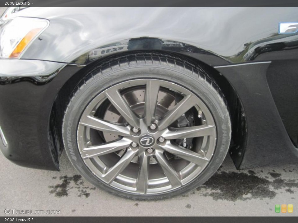 2008 Lexus IS F Wheel and Tire Photo #47747099