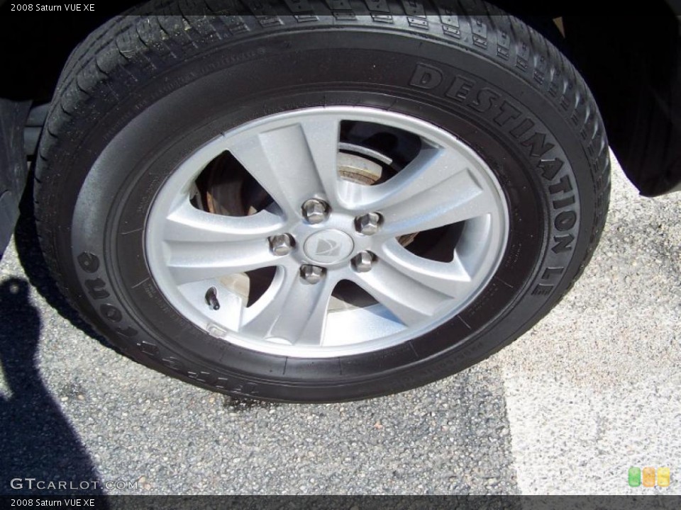 2008 Saturn VUE XE Wheel and Tire Photo #47750834