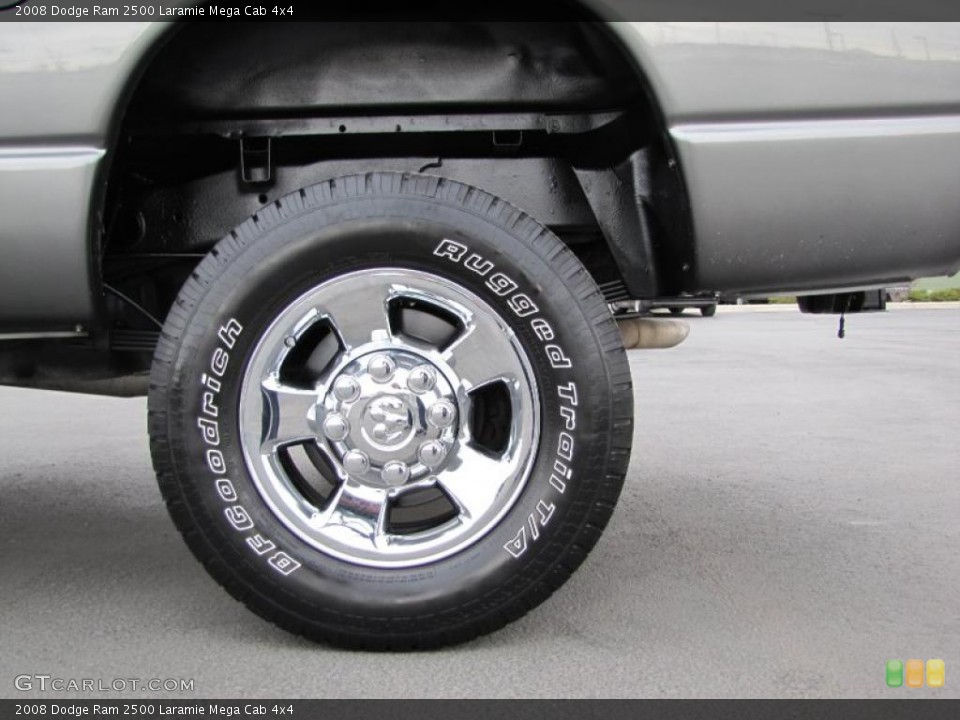 2008 Dodge Ram 2500 Laramie Mega Cab 4x4 Wheel and Tire Photo #47753420