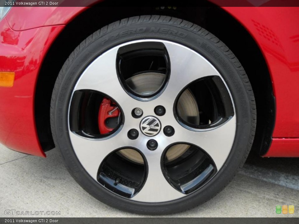 2011 Volkswagen GTI 2 Door Wheel and Tire Photo #47762440