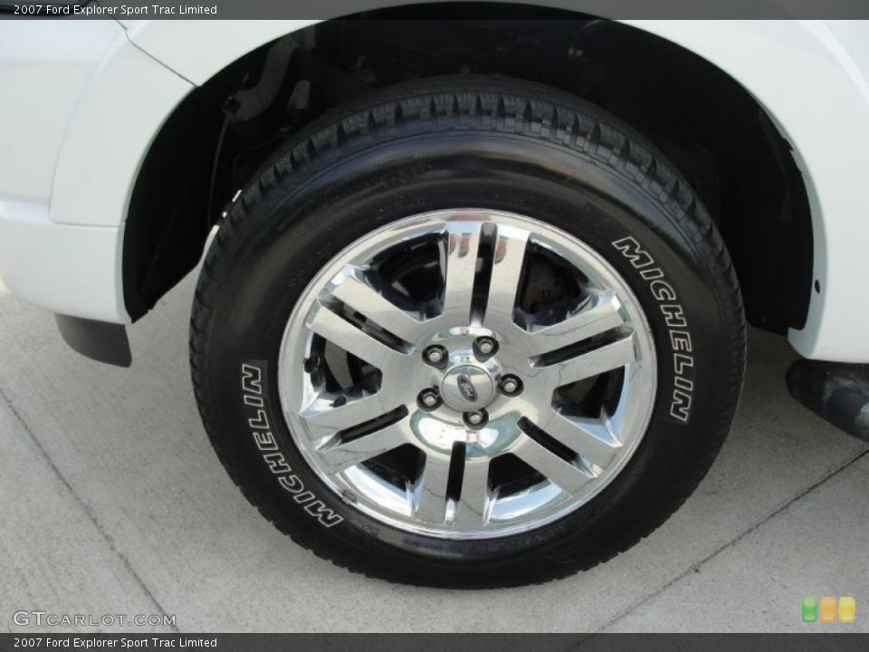 2007 Ford Explorer Sport Trac Limited Wheel and Tire Photo #47768670
