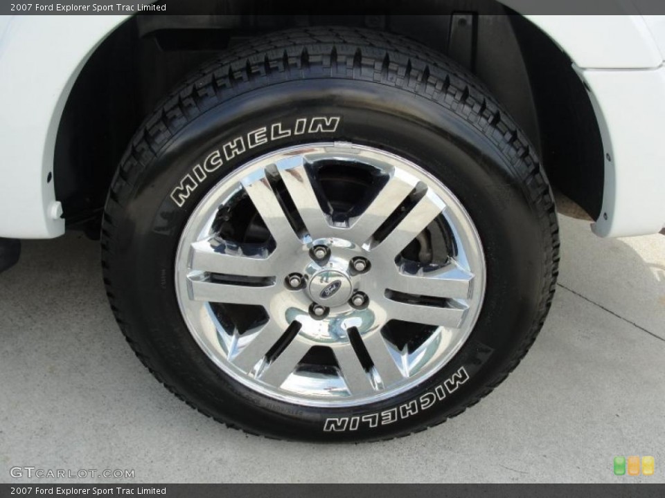 2007 Ford Explorer Sport Trac Limited Wheel and Tire Photo #47768685