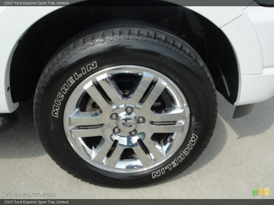 2007 Ford Explorer Sport Trac Limited Wheel and Tire Photo #47768709