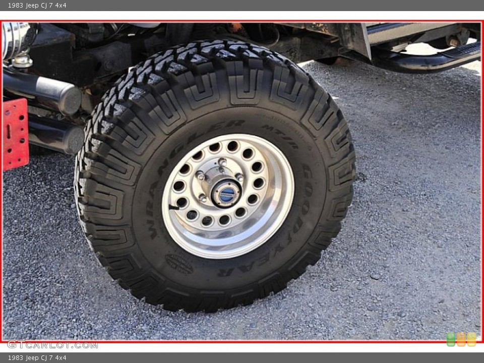 1983 Jeep CJ Custom Wheel and Tire Photo #47780832