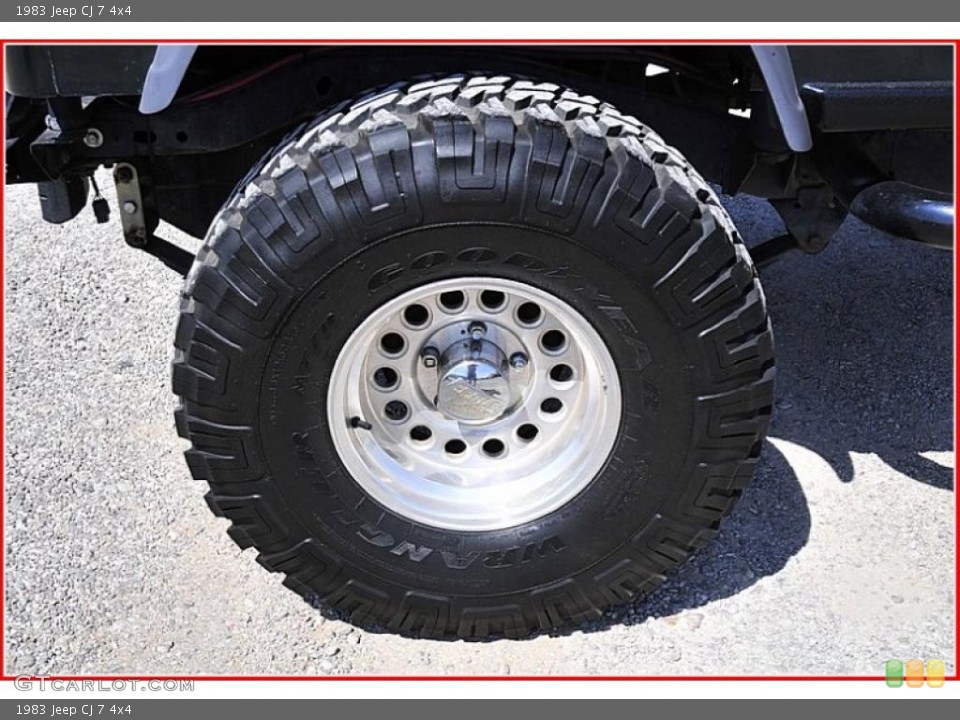 1983 Jeep CJ Custom Wheel and Tire Photo #47780882