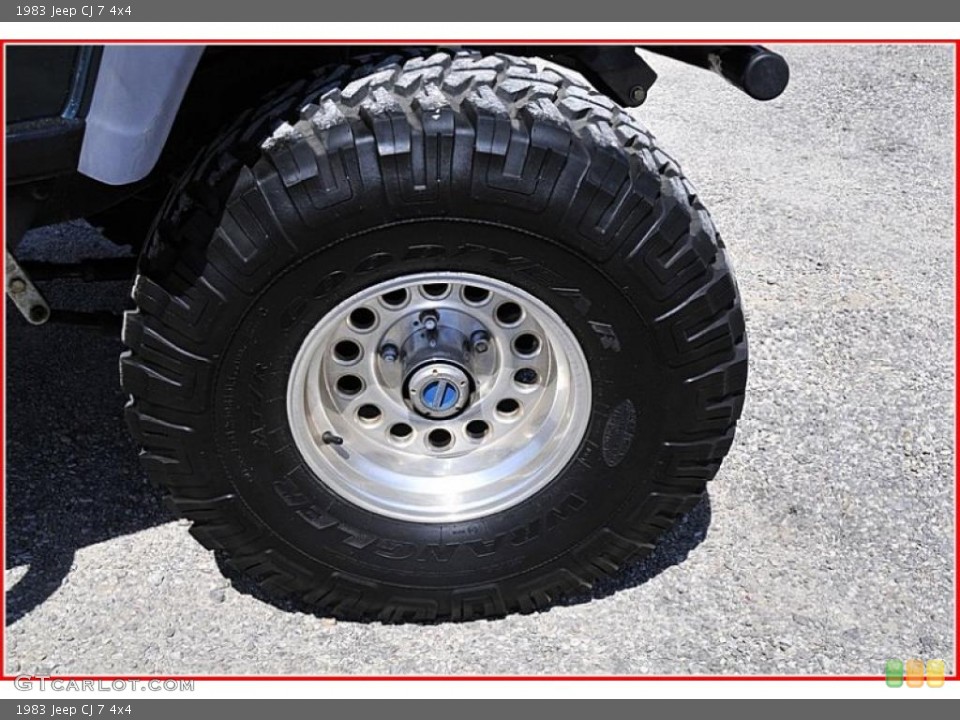 1983 Jeep CJ Custom Wheel and Tire Photo #47780898