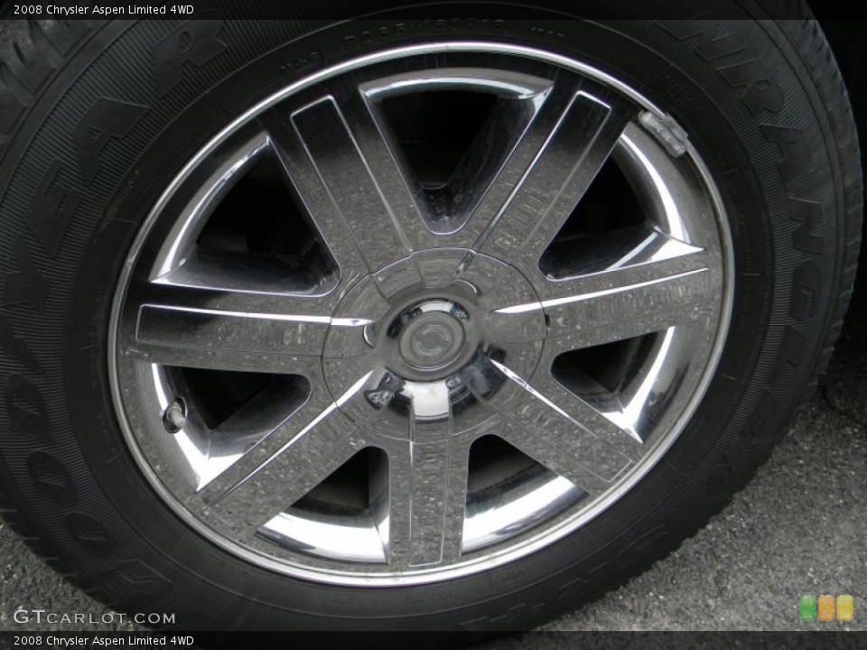 2008 Chrysler Aspen Limited 4WD Wheel and Tire Photo #47783286