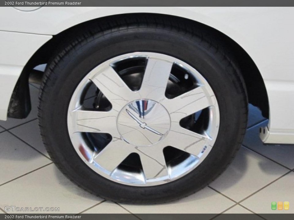 2002 Ford Thunderbird Premium Roadster Wheel and Tire Photo #47793790