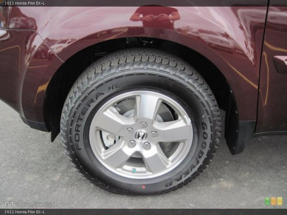 2011 Honda Pilot EX-L Wheel and Tire Photo #47797771