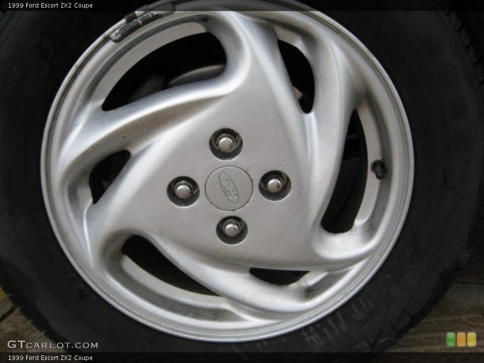 1999 Ford Escort ZX2 Coupe Wheel and Tire Photo #47798816