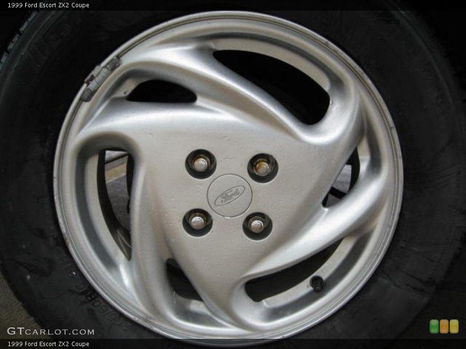 1999 Ford Escort ZX2 Coupe Wheel and Tire Photo #47798846