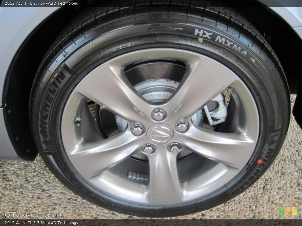 2012 Acura TL 3.7 SH-AWD Technology Wheel and Tire Photo #47799677