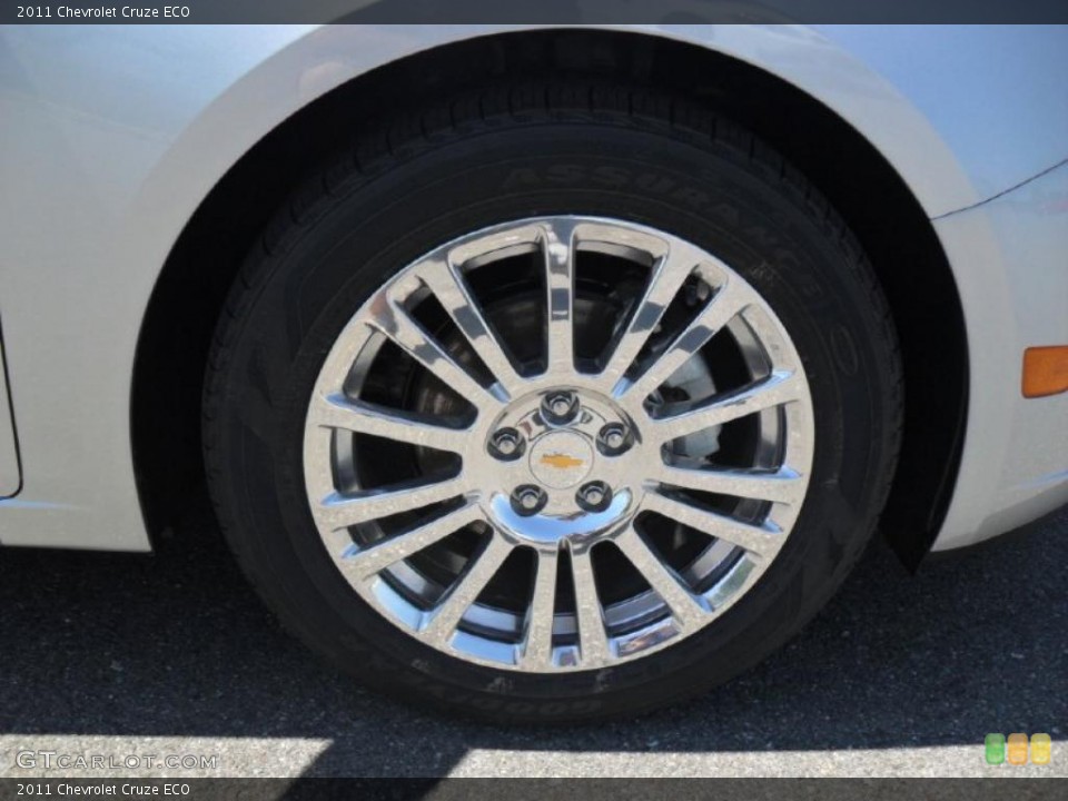 2011 Chevrolet Cruze ECO Wheel and Tire Photo #47800370