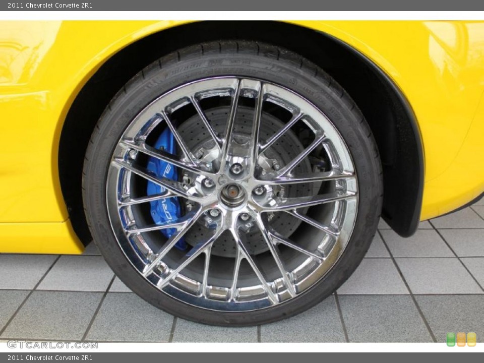 2011 Chevrolet Corvette ZR1 Wheel and Tire Photo #47805338