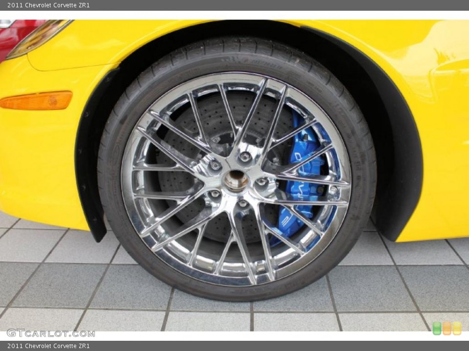 2011 Chevrolet Corvette ZR1 Wheel and Tire Photo #47805362