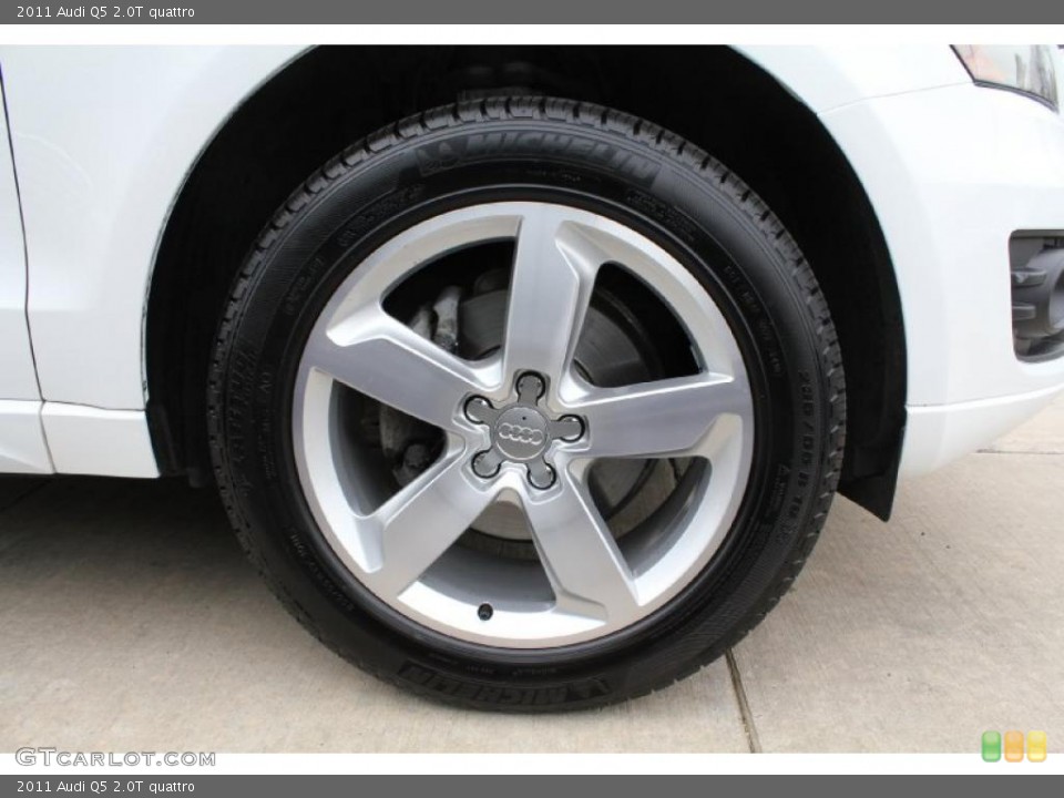 2011 Audi Q5 2.0T quattro Wheel and Tire Photo #47805536