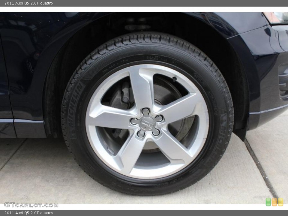 2011 Audi Q5 2.0T quattro Wheel and Tire Photo #47805815