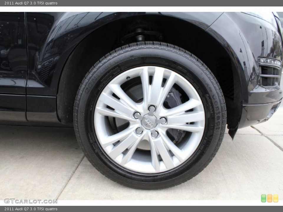2011 Audi Q7 3.0 TFSI quattro Wheel and Tire Photo #47806100