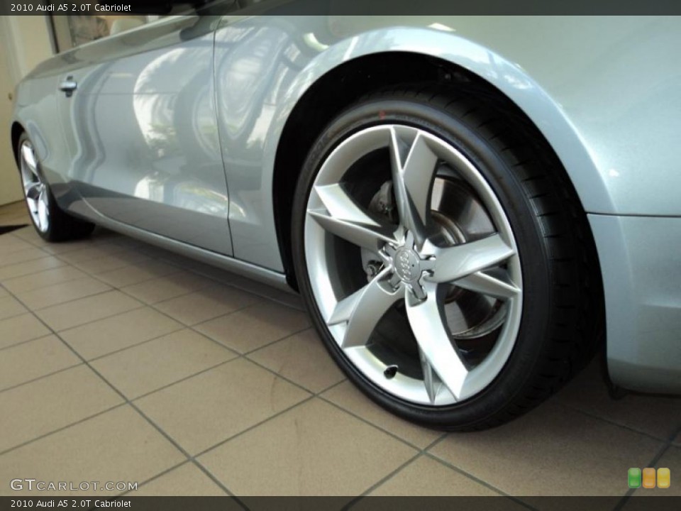 2010 Audi A5 2.0T Cabriolet Wheel and Tire Photo #47808236