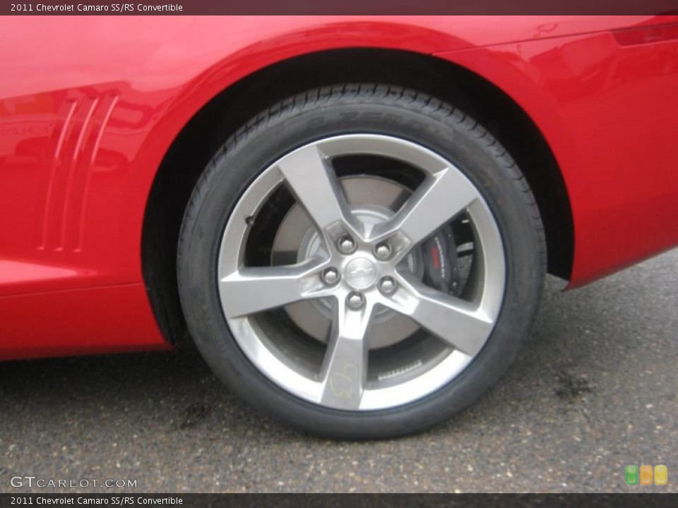 2011 Chevrolet Camaro SS/RS Convertible Wheel and Tire Photo #47811770