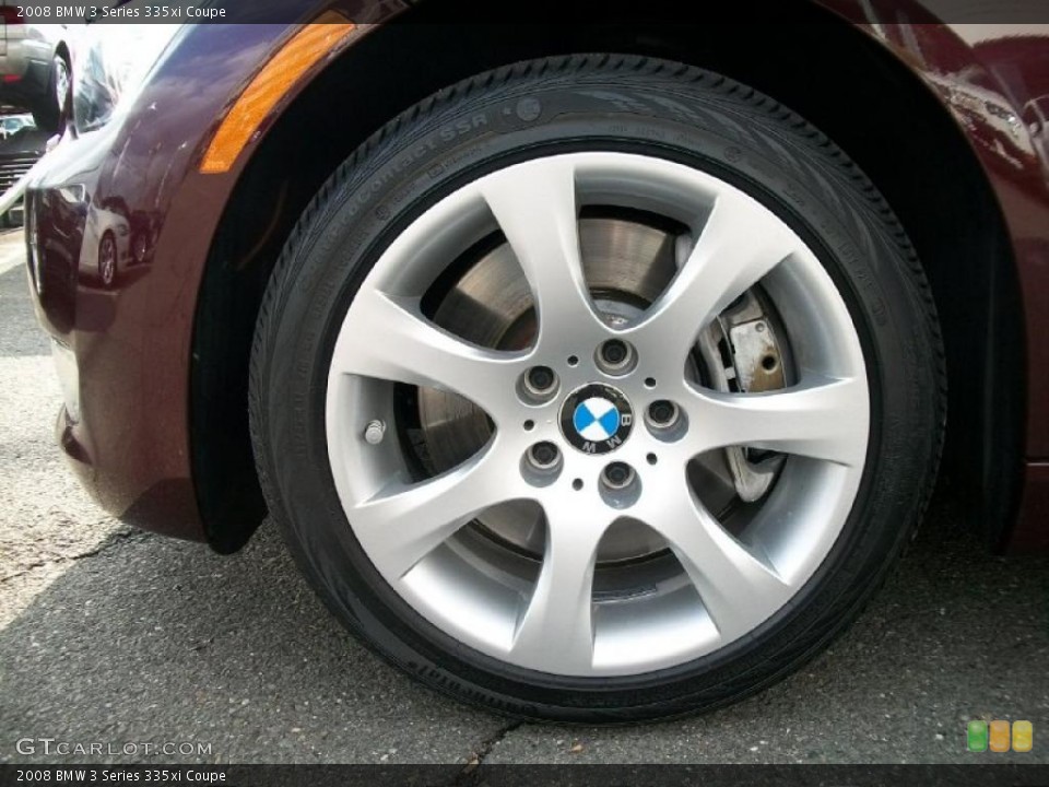 2008 BMW 3 Series 335xi Coupe Wheel and Tire Photo #47813996