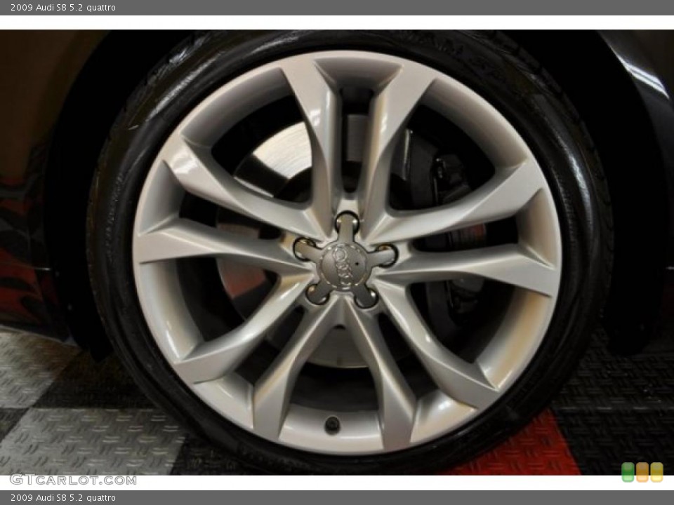 2009 Audi S8 5.2 quattro Wheel and Tire Photo #47820965