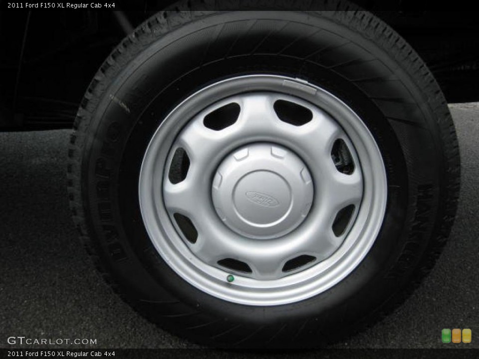 2011 Ford F150 XL Regular Cab 4x4 Wheel and Tire Photo #47821019