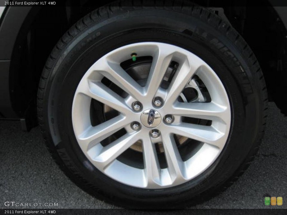 2011 Ford Explorer XLT 4WD Wheel and Tire Photo #47824943