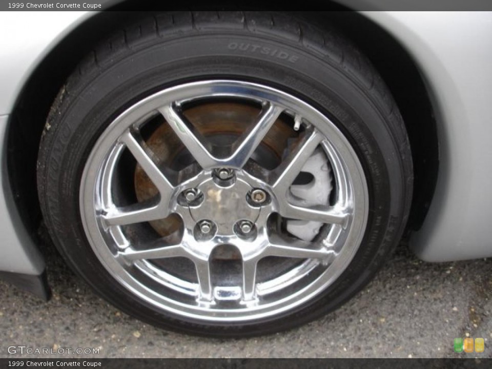 1999 Chevrolet Corvette Coupe Wheel and Tire Photo #47833160