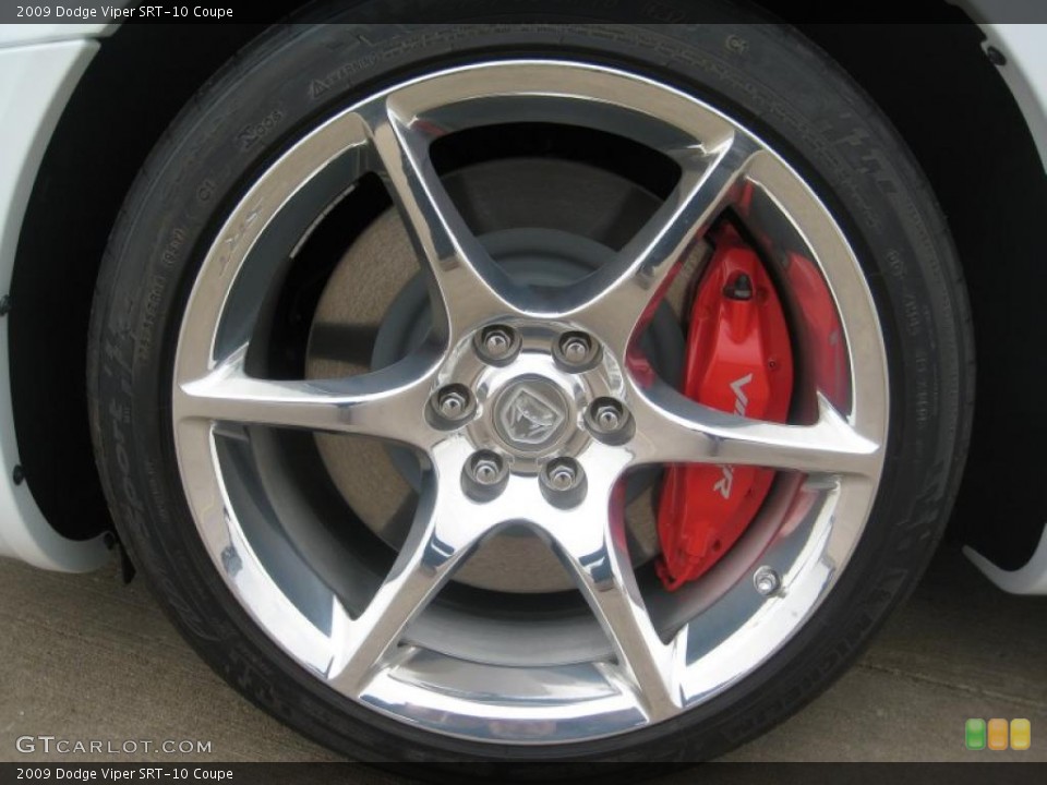 2009 Dodge Viper SRT-10 Coupe Wheel and Tire Photo #47844254